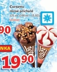Nanuk kornout Cornetto Algida