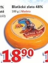 Sýr Blaťácké zlato Madeta