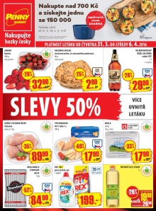 akční leták Penny Market 31.3.2016-6.4.2016
