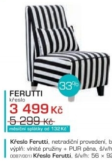Ferutti - Křeslo