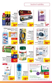 akční leták Teta drogerie 31.3.2016-9.4.2016
