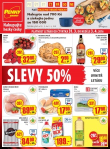 akční leták Penny Market 31.3.2016-3.4.2016