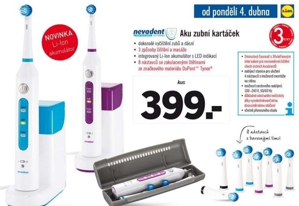 Kartáček na zuby Aku Nevadent