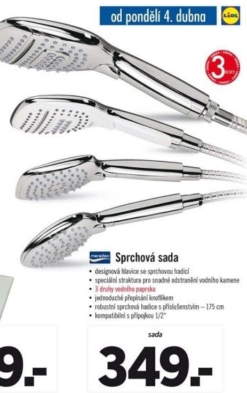 Sprchová sada Meradiso