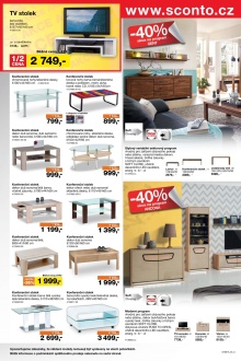akční leták Sconto nábytek 6.4.2016-19.4.2016