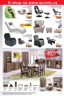 akční leták Sconto nábytek 6.4.2016-19.4.2016