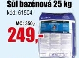 Sůl bazénová 25 kg