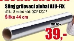 Alobal grilovací silný 44cm, 8m, 16mikr.