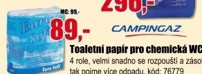 Papír toaletní CAMPINGAZ 4 role, pro chemická WC