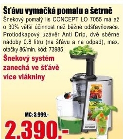 Odšťavňovač CONCEPT LO 7055