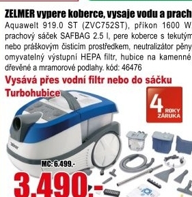 Vysavač ZELMER Aquawelt 919.0 ST (ZVC752ST)