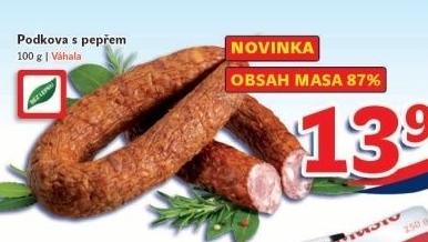 Podkova s pepřem Váhala
