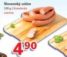 Salám slovenský točený Kostelecké uzeniny