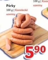 Párky Kostelecké uzeniny