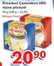 Sýr Camembert Président