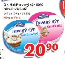 Sýr tavený Dr.Halíř