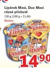 Dezert Lipánek Maxi Madeta