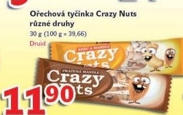 Tyčinka Crazy Nuts Druid