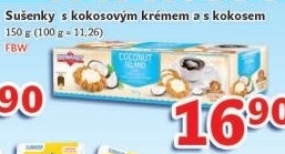 Sušenky kokosové Primart