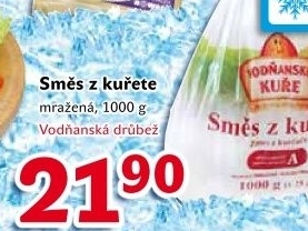 Směs kuřecí polévková mražená Vodňanské kuře