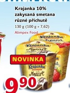 Dezert zakysaný Krajanka