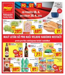 akční leták Penny Market 18.4.2016-20.4.2016