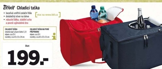 Chladicí taška Crivit