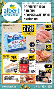 akční leták Albert 20.4.2016-26.4.2016