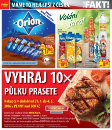 akční leták Penny Market 21.4.2016-24.4.2016
