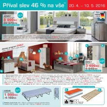 akční leták Jena nábytek 20.4.2016-10.5.2016