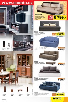 akční leták Sconto nábytek 20.4.2016-10.5.2016