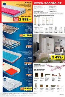 akční leták Sconto nábytek 20.4.2016-10.5.2016