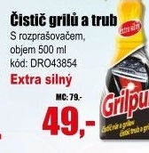 Grilpur extra silný čistič trub a grilů s rozprašovačem 500ml