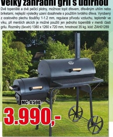 Gril G21 BBQ big - lokomotiva