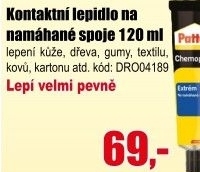 Lepidlo Pattex CHEMOPRÉN Extrém 120 ml