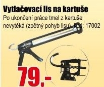 Lis vytlačovací rámový se zpětným pohybem