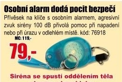 Alarm Hutermann osobní 0146