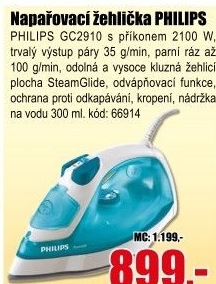 Žehlička PHILIPS GC2910/20