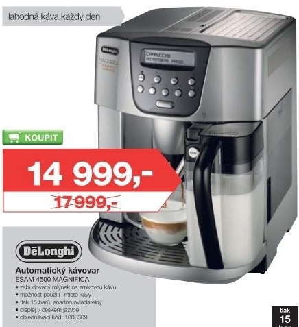 DeLonghi ESAM 4500