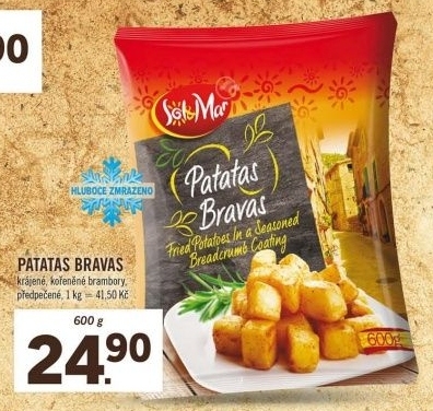 Brambory Patatas Bravas mražené Sol&amp