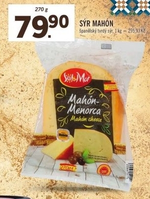 Sýr Mahón Sol&amp
