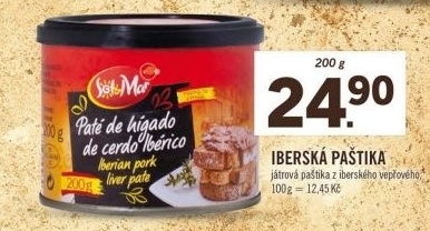 Paštika játrová Sol&amp