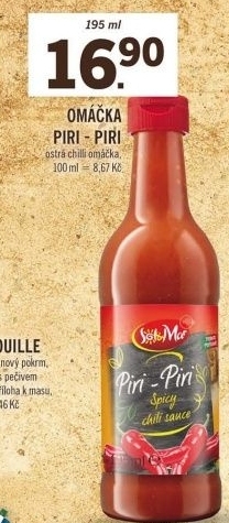 Chilli omáčka Piri Piri Sol&amp