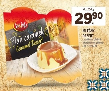 Dezert mléčný Sol&amp