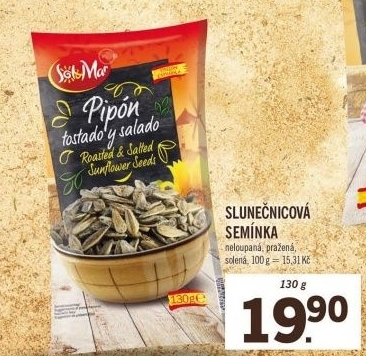 Slunečnicová semínka Sol&amp