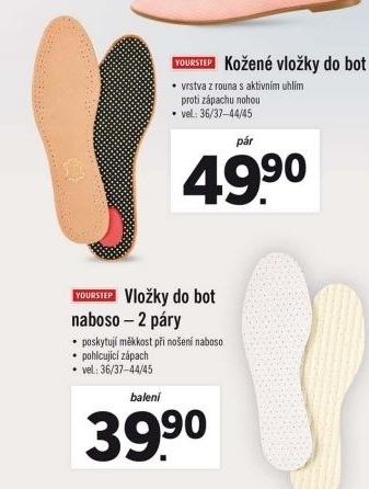 Vložky do bot Yourstep