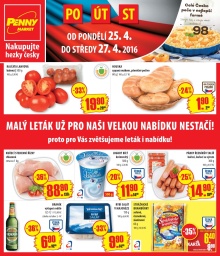 akční leták Penny Market 25.4.2016-27.4.2016