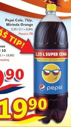 Limonáda Pepsi