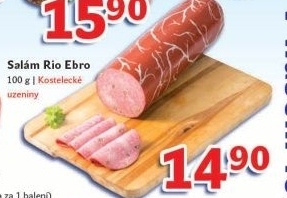 Salám Rio Ebro Kostelecké uzeniny