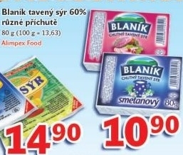 Sýr tavený Blaník
